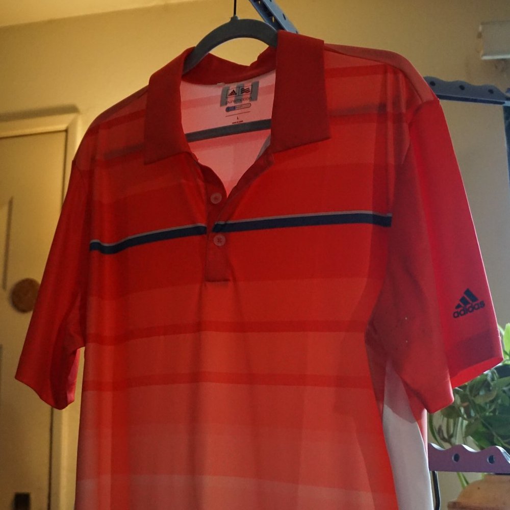 adidas performance golf shirt